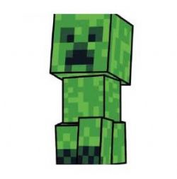 BANQUE EN PVC MINECRAFT CREEPER